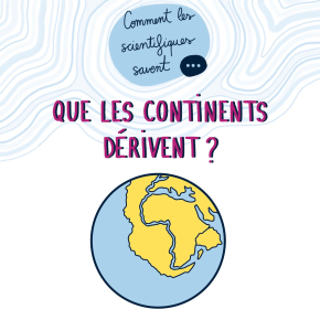 Comment les scientifiques savent comment les continents dérivent ? Visuel de l'infographie